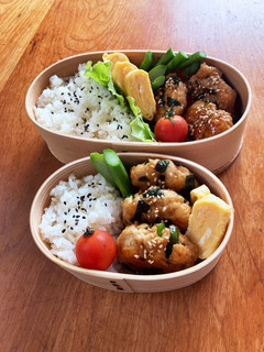つくね弁当 2-レシピのメイン写真