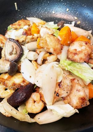 鶏胸肉の生姜焼き-レシピのメイン写真