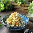 レンチンで簡単!豚と豆もやしのナムル