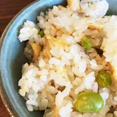 รูปของ 生姜入り枝豆ご飯