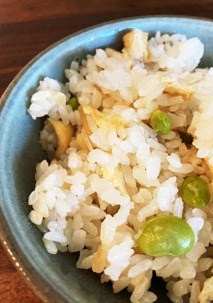 生姜入り枝豆ご飯-レシピのメイン写真