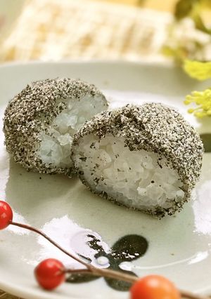 低タンパク/3ステップで簡単ごまおはぎ-レシピのメイン写真