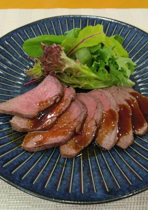 【美人レシピ】湯煎で簡単ローストビーフ-レシピのメイン写真
