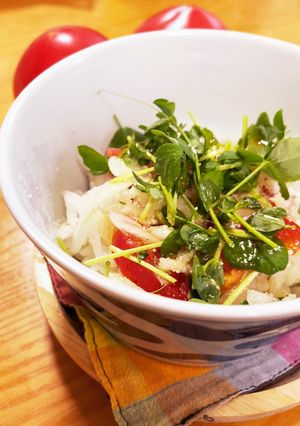 夏＊ドレッシングでサラダご飯-レシピのメイン写真