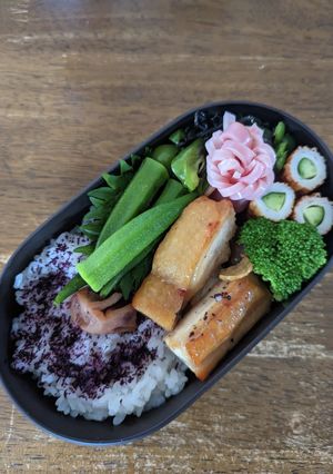 JK☆鶏照焼き彩り弁当♪-レシピのメイン写真