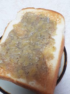 簡単★完熟バナナジャムトースト-レシピのメイン写真