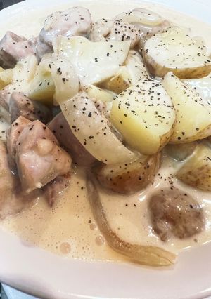 チキンと新じゃがのクリーム煮-レシピのメイン写真