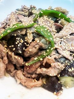 豚肉と茄子の味噌炒め-レシピのメイン写真
