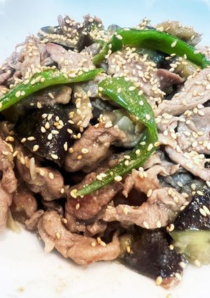 豚肉と茄子の味噌炒め-レシピのメイン写真