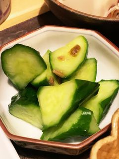 梅きゅう風きゅうりの浅漬け-レシピのメイン写真