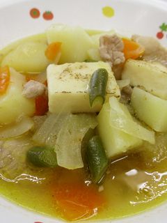 じゃが芋と焼き豆腐の炒め煮-レシピのメイン写真