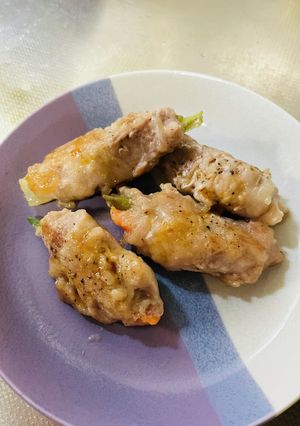 下味なし！甘辛くない肉巻き♪-レシピのメイン写真