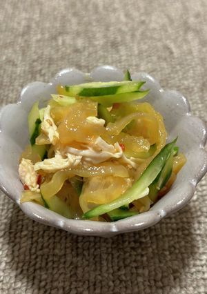 超簡単！手抜きなのに美味しい中華クラゲ-レシピのメイン写真