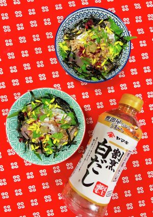 白だしで作る…アジのミニ漬け丼-レシピのメイン写真