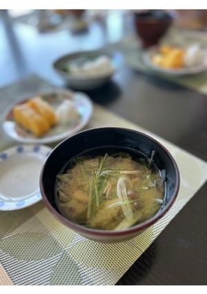 簡単#鍋の残りでお味噌汁-レシピのメイン写真