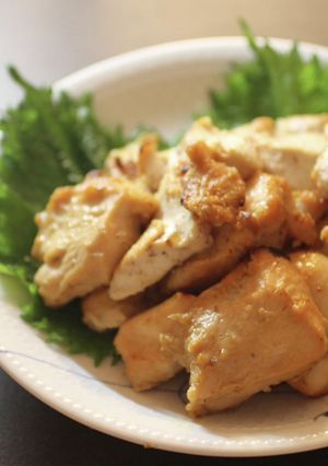 鶏胸肉のみそ漬け焼き　-レシピのメイン写真