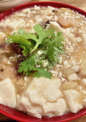 ふわふわ【豆腐の海鮮あんかけ煮込み】-レシピのメイン写真