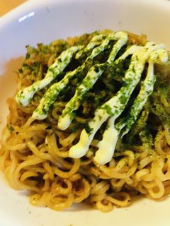 アレンジ★日清焼そば●揚げ玉マヨネーズ-レシピのメイン写真