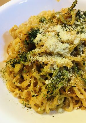 アレンジ★日清焼そば●揚げ玉海苔チーズ-レシピのメイン写真