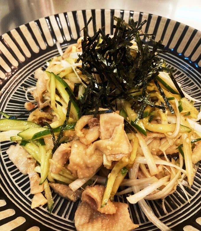 鶏皮のわさび和え-レシピのメイン写真