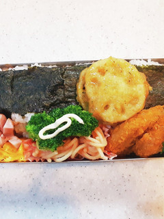 高校生弁当覚え書き196のり弁-レシピのメイン写真