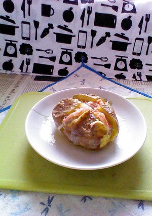 レンチンで北あかりのじゃがバターV22-レシピのメイン写真
