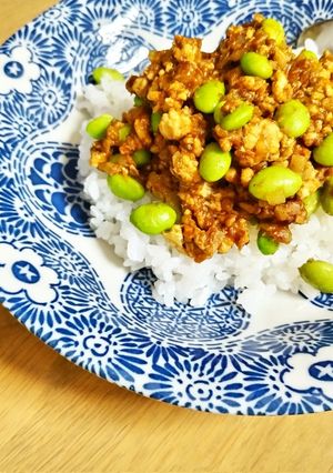 カレールーでお手軽ドライカレー-レシピのメイン写真