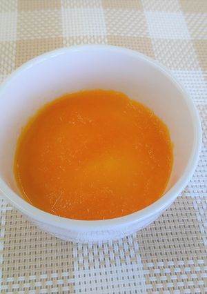 【離乳食初期】にんじんペースト-レシピのメイン写真
