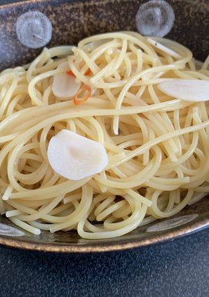 ワンパンペペロンチーノ-レシピのメイン写真
