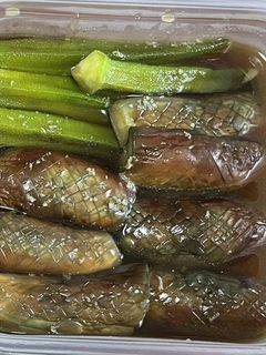 茄子とおくらの煮浸し-レシピのメイン写真