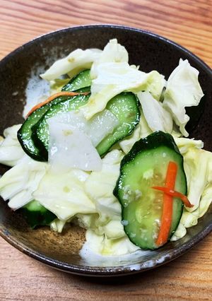 サラダ風の塩麹漬け-レシピのメイン写真