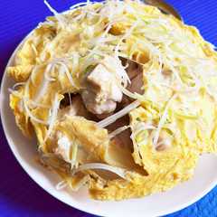 รูปของ レンジを使ったワンパン親子丼が美味しい話