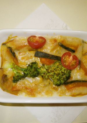 かぼちゃの和風豆乳みそグラタン-レシピのメイン写真
