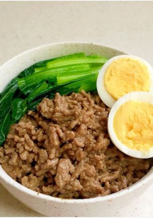 ★ひき肉で簡単！ルーローハン(魯肉飯 )-レシピのメイン写真