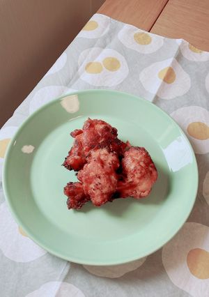 うまうま！コチュジャン入り唐揚げ-レシピのメイン写真
