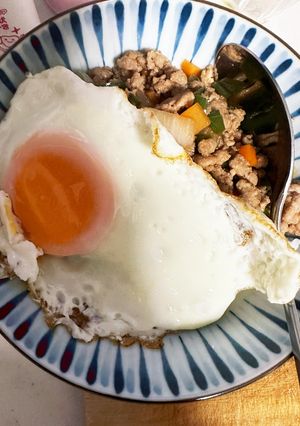 冷蔵庫にあるモノでガパオライス-レシピのメイン写真