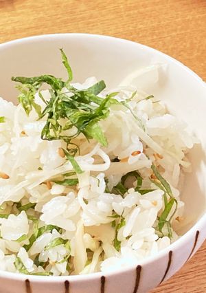 とっても美味しい新生姜ごはんwith大葉-レシピのメイン写真