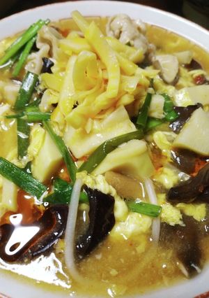 家の酸辣湯麺(簡単です)-レシピのメイン写真