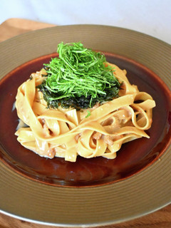 塩ウニで和風ウニパスタ-レシピのメイン写真