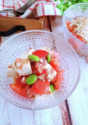 トマトと豆腐の美人サラダ-レシピのメイン写真