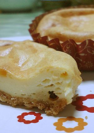 クリームチーズが無くてもチーズケーキ-レシピのメイン写真