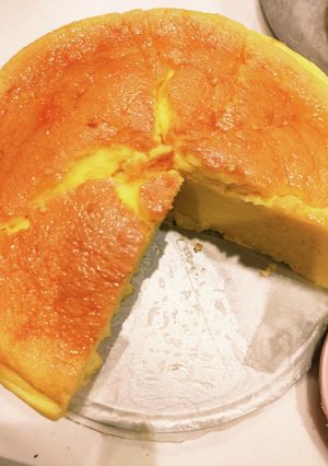 甘さ控えめシュワシュワスフレチーズケーキ-レシピのメイン写真