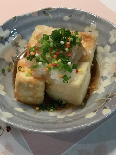 揚げ出し豆腐にぶぶあられ-レシピのメイン写真