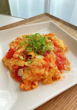 トマトと卵の中国家庭料理-レシピのメイン写真