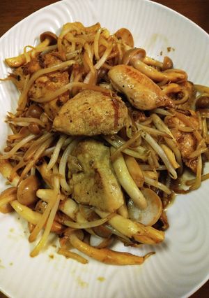 カレー風味の柔らか鶏炒め-レシピのメイン写真