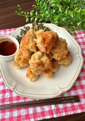 家で手軽に☆肉感ごろごろチキンナゲット-レシピのメイン写真