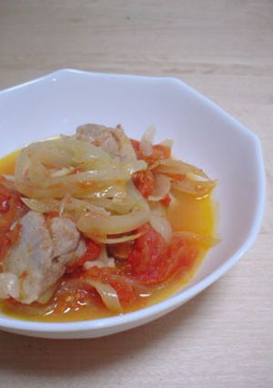 簡単！トロトロ！鶏もものトマト煮-レシピのメイン写真