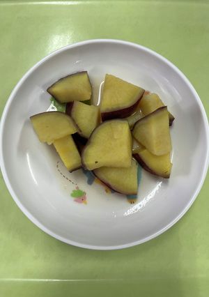 【保育園給食】さつまいもの甘煮-レシピのメイン写真
