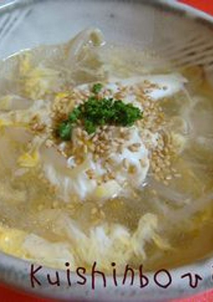 簡単節約!!　やさしい♡もやしスープ-レシピのメイン写真