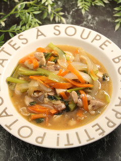 簡単!あんかけ肉野菜炒め-レシピのメイン写真